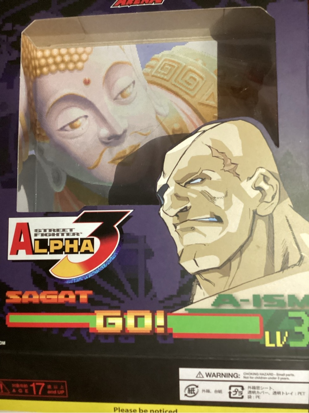 Street Fighter Alpha 3 Sagat Action Figure Sagat Storm Arena - Picture 10 of 16